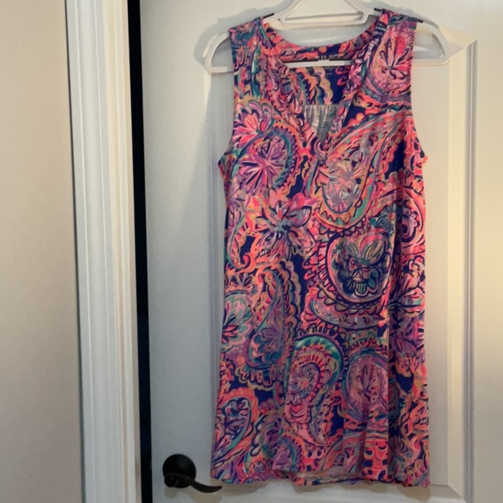 Lilly PulitzerVibrant Paisley Sleeveless Dress